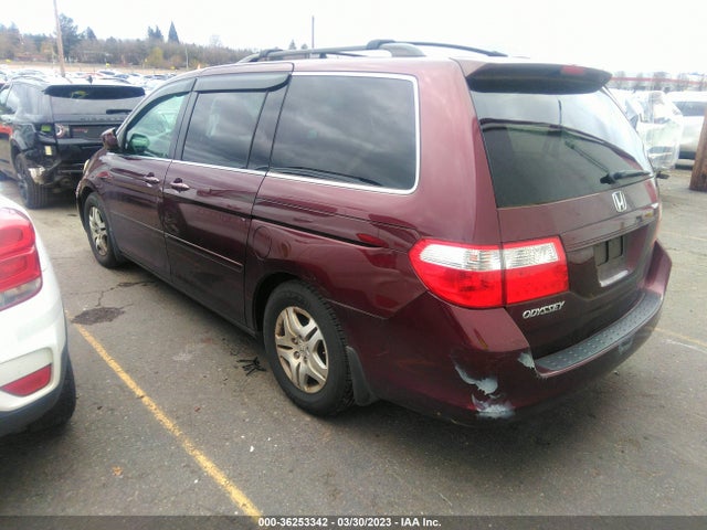 2007 HONDA ODYSSEY EX-L VIN: 5FNRL38747B456421