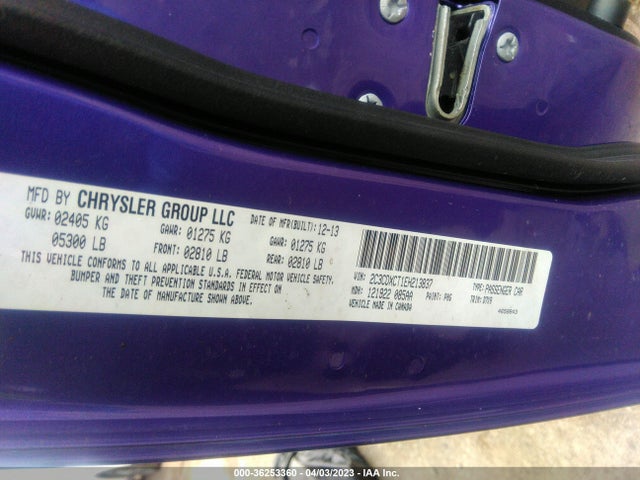 Dodge Charger Rt 2014 2C3CDXCT1EH213837 Image 9