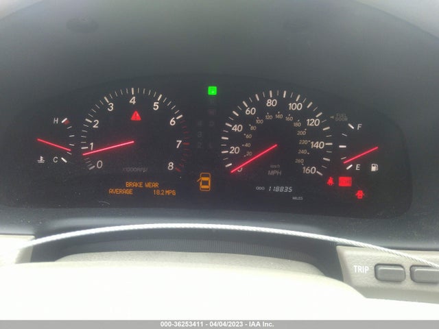 2002 LEXUS LS 430 VIN: JTHBN30F220062484