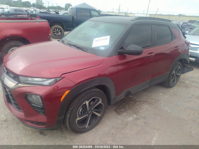 Chevrolet Trailblazer Rs 2022 KL79MTSL4NB122311 Image 2