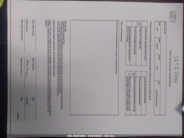 3N1CP5CV7ML475444 Nissan KICKS SV