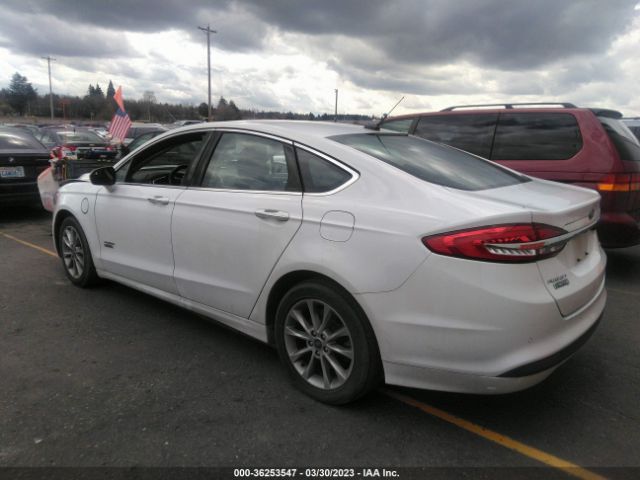 3FA6P0PU7JR154730 Ford Fusion Energi Se