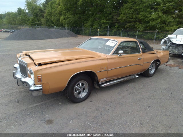 1976 CHRYSLER CORDOBA VIN: 0000SS22N6R309974