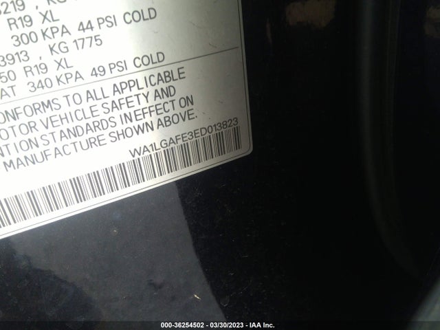 WA1LGAFE3ED013823 Audi Q7 3.0t Premium Plus