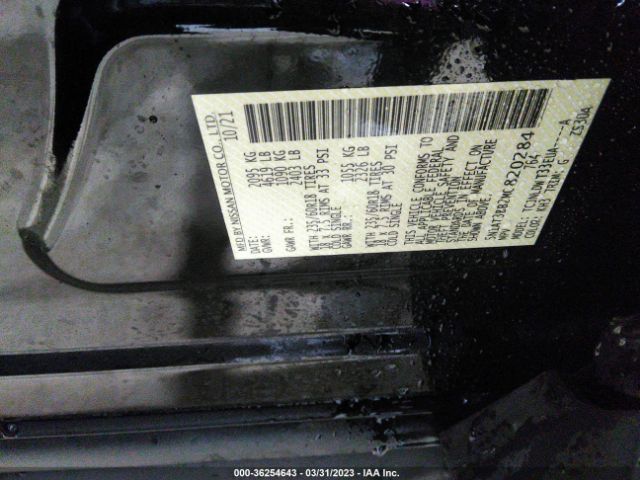 5N1AT3BB2MC820284 Nissan ROGUE SV