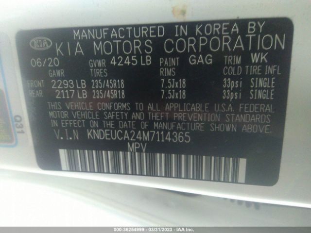 KNDEUCA24M7114365 KIA SELTOS S