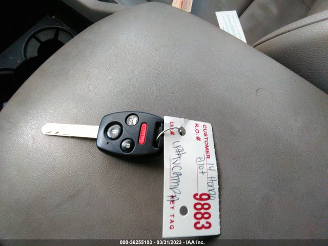 Honda Pilot Ex-l 2014 5FNYF3H55EB017436 Image 3