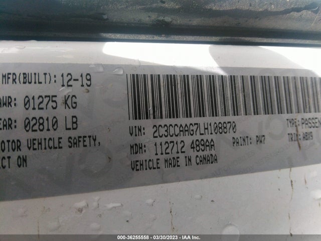 2C3CCAAG7LH108870 Chrysler 300 Touring