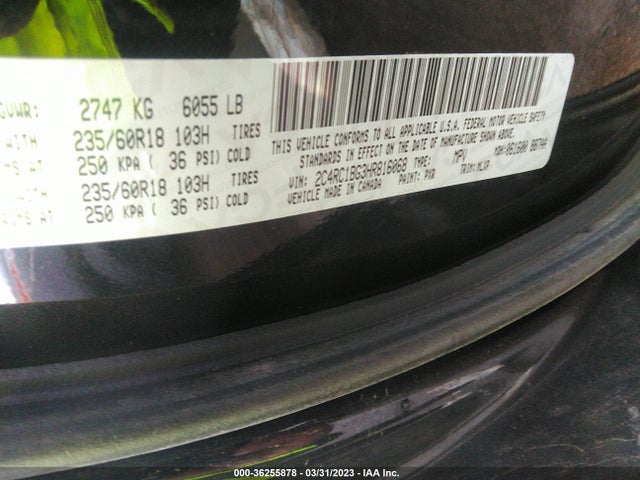 2C4RC1BG3HR816068 Chrysler Pacifica Touring-l