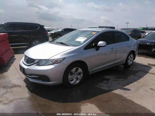 2013 HONDA CIVIC SDN LX VIN: 2HGFB2F59DH601459