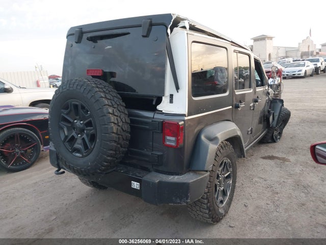 2018 JEEP WRANGLER JK UNLIMITED WILLYS WHEELER W VIN: 1C4BJWDG8JL824392