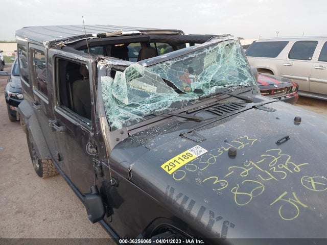2018 JEEP WRANGLER JK UNLIMITED WILLYS WHEELER W VIN: 1C4BJWDG8JL824392