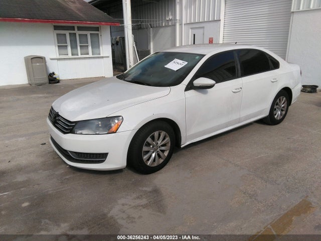 2012 VOLKSWAGEN PASSAT S W/APPEARANCE VIN: 1VWAH7A30CC046586