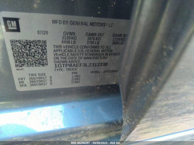 1GTP8AEF3LZ313330 GMC SIERRA 1500