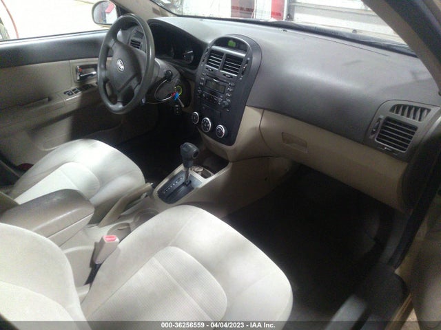 2009 KIA SPECTRA EX VIN: KNAFE222395666305