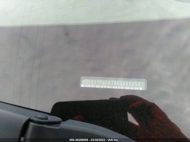 5XYPGDA34KG443453 KIA SORENTO LX
