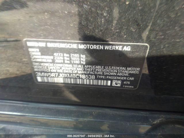 3MW5R7J0XM8C18538 BMW 3 Series 330i Xdrive