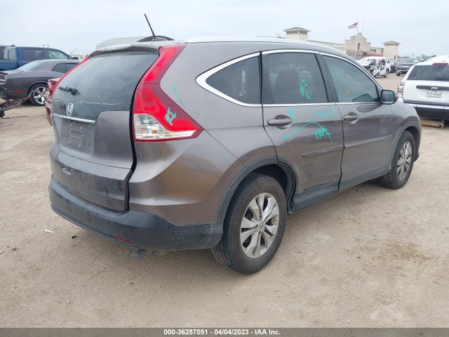 2013 HONDA CR-V EX-L VIN: 5J6RM3H7XDL048974