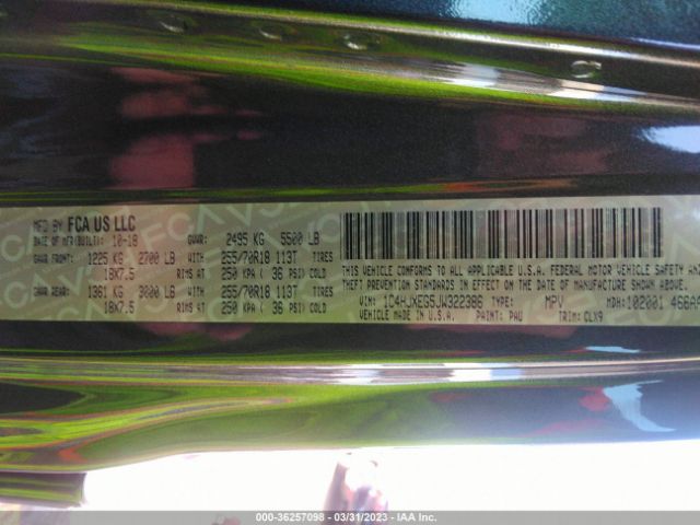 1C4HJXEG5JW322386 Jeep Wrangler Unlimited Sahara