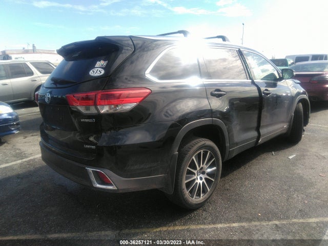 Toyota Highlander Hybrid Limited 2019 5TDDGRFH2KS073062 Image 4