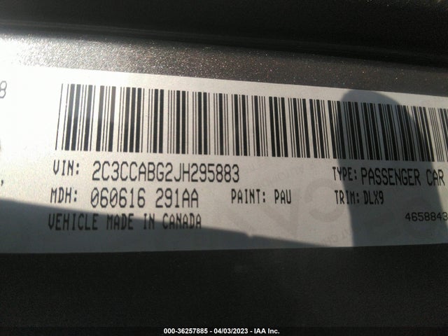 Chrysler 300 2018 2C3CCABG2JH295883 Image 9
