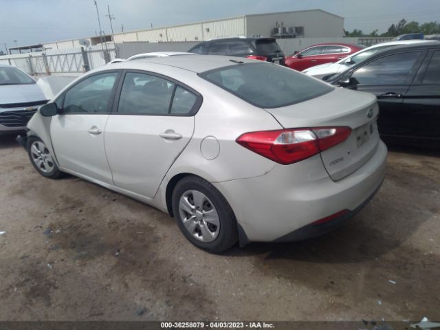 KNAFK4A62F5403890 KIA FORTE LX