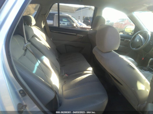 2007 HYUNDAI SANTA FE GLS VIN: 5NMSG13D37H054895