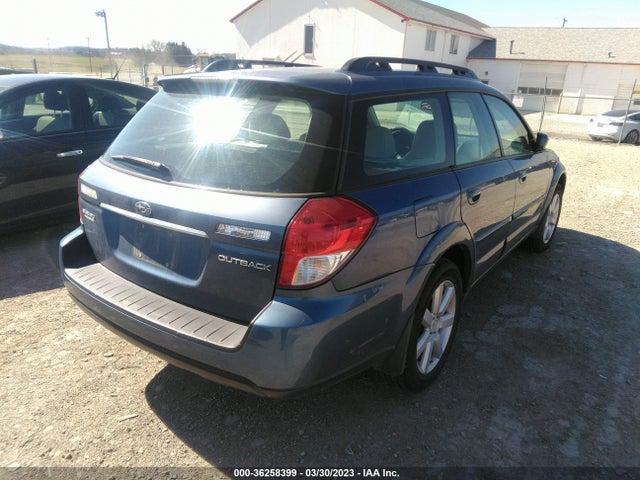 2008 SUBARU OUTBACK LTD VIN: 4S4BP62C687302535