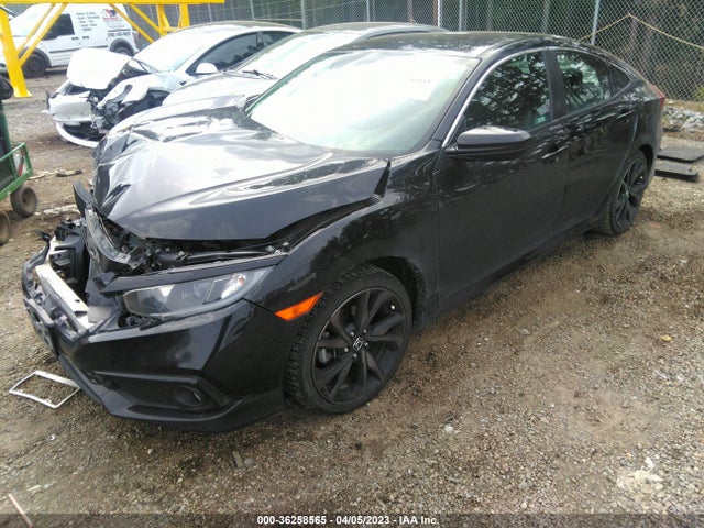 2019 HONDA CIVIC SEDAN SPORT VIN: 2HGFC2F80KH503182