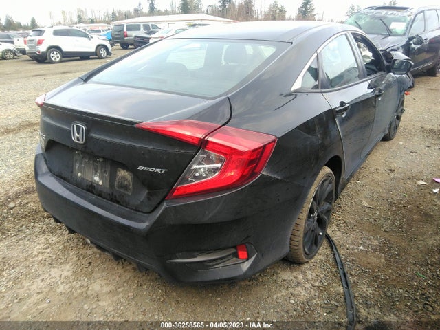 2019 HONDA CIVIC SEDAN SPORT VIN: 2HGFC2F80KH503182