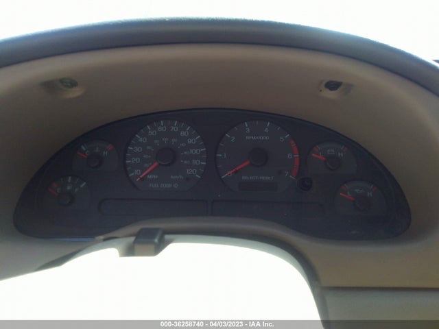2000 FORD MUSTANG VIN: 1FAFP4049YF180268