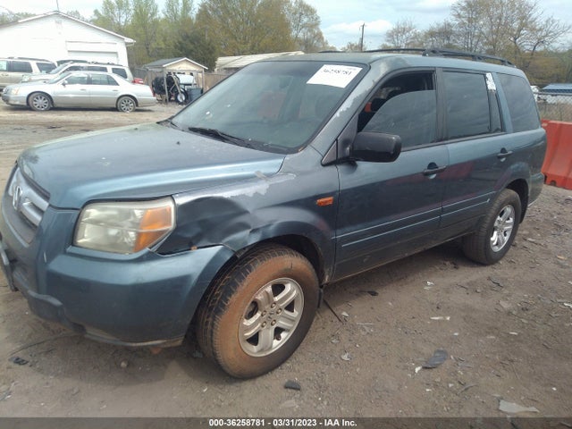 2006 HONDA PILOT LX VIN: 5FNYF28196B028142