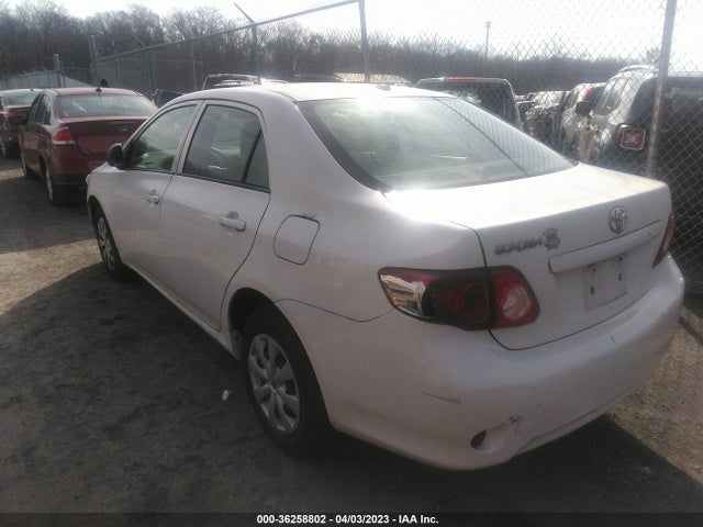 2009 TOYOTA COROLLA VIN: 2T1BU40E79C002962