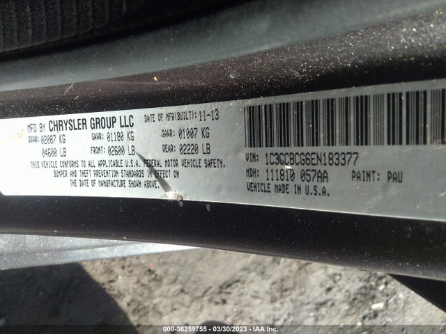 1C3CCBCG6EN183377 Chrysler 200 Limited