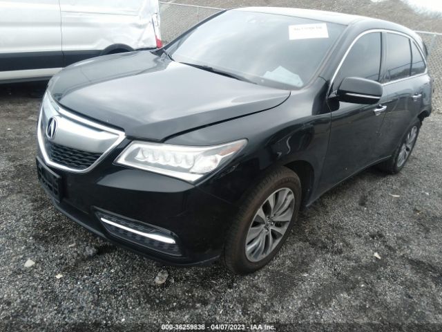 5FRYD4H47FB006425 Acura Mdx Tech Pkg