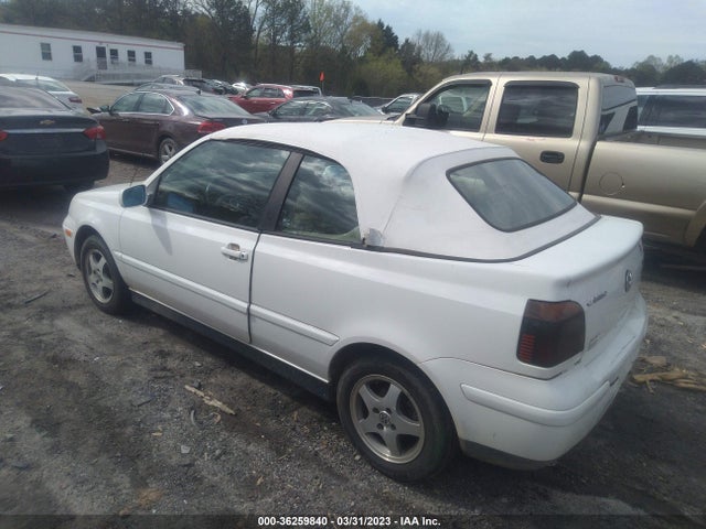 1999 VOLKSWAGEN CABRIO GLS VIN: 3VWDB61E3XM814799