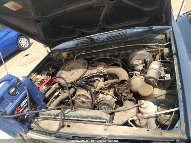 1987 ISUZU PUP SPACE CAB VIN: JAACL16L5H0710798