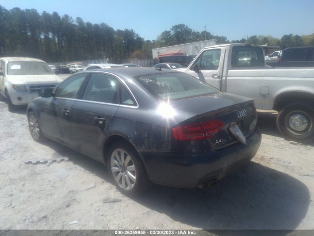 2009 AUDI A4 2.0T PREM PLUS VIN: WAUSF78K39N050359