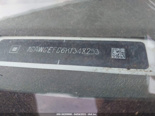 Chevrolet Express Passenger Ls 2019 1GAWGEFG6K1348253 Image 10