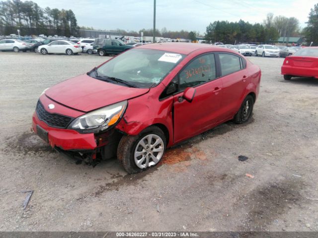 KNADM4A35E6399558 KIA RIO LX