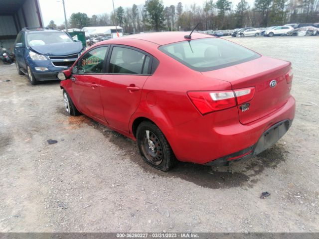 KNADM4A35E6399558 KIA RIO LX