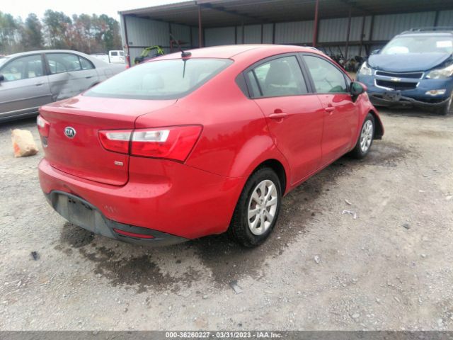 KNADM4A35E6399558 KIA RIO LX