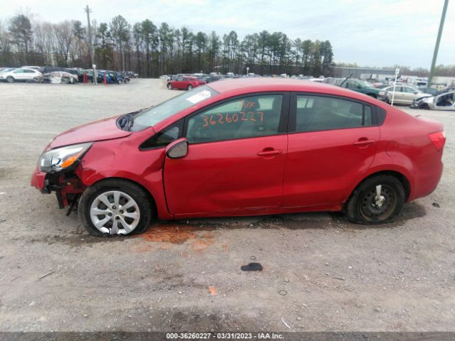 KNADM4A35E6399558 KIA RIO LX