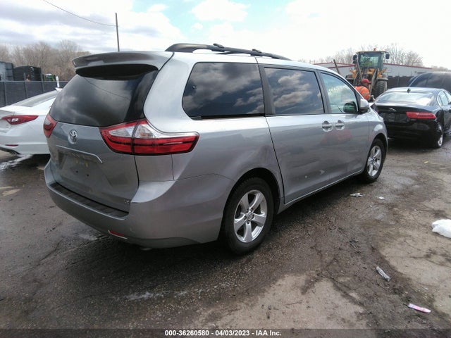 2016 TOYOTA SIENNA LE 8 PASSENGER VIN: 5TDKK3DC6GS752480