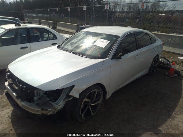 2020 HONDA ACCORD SEDAN SPORT VIN: 1HGCV1F38LA033656