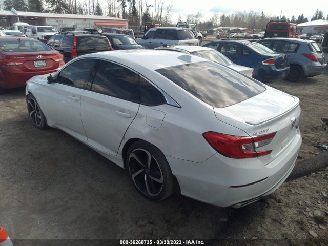 2020 HONDA ACCORD SEDAN SPORT VIN: 1HGCV1F38LA033656