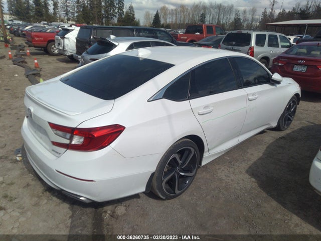 2020 HONDA ACCORD SEDAN SPORT VIN: 1HGCV1F38LA033656