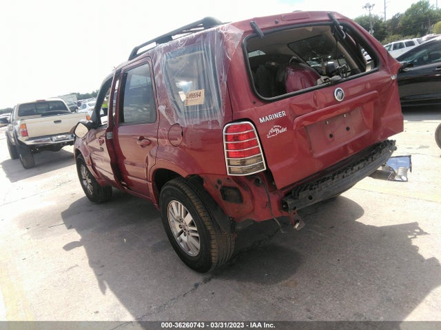 2006 MERCURY MARINER LUXURY/PREMIER VIN: 4M2YU56136DJ05552