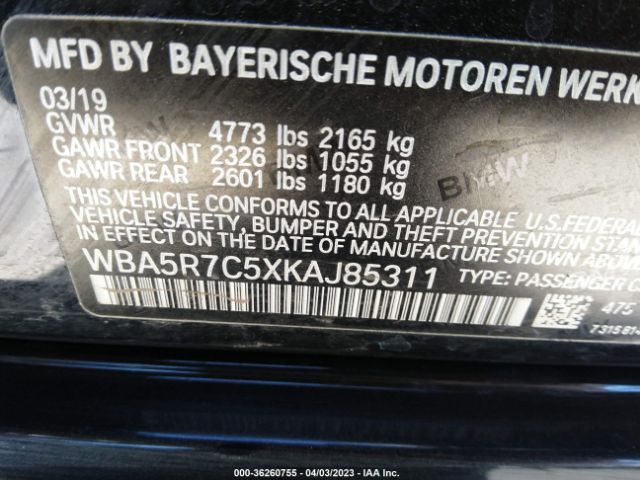WBA5R7C5XKAJ85311 BMW 3 Series 330i Xdrive