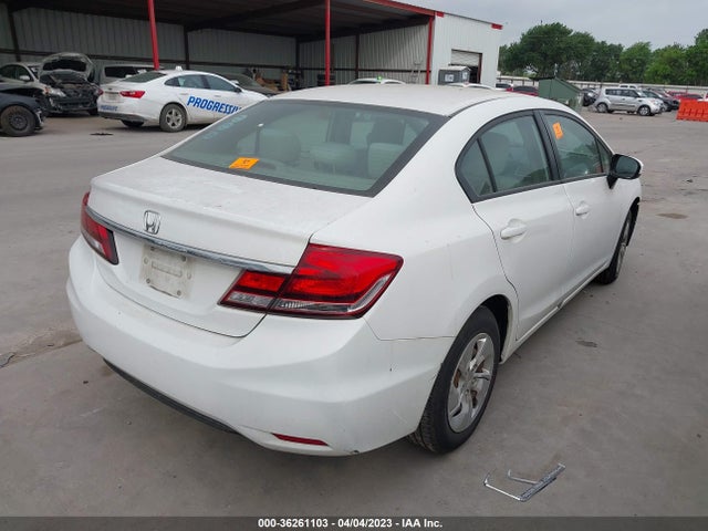 Honda Civic Sedan Lx 2014 2HGFB2F57EH515214 Image 6